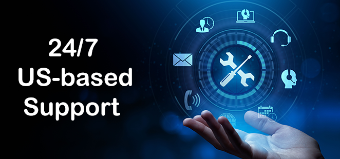 24x7 support